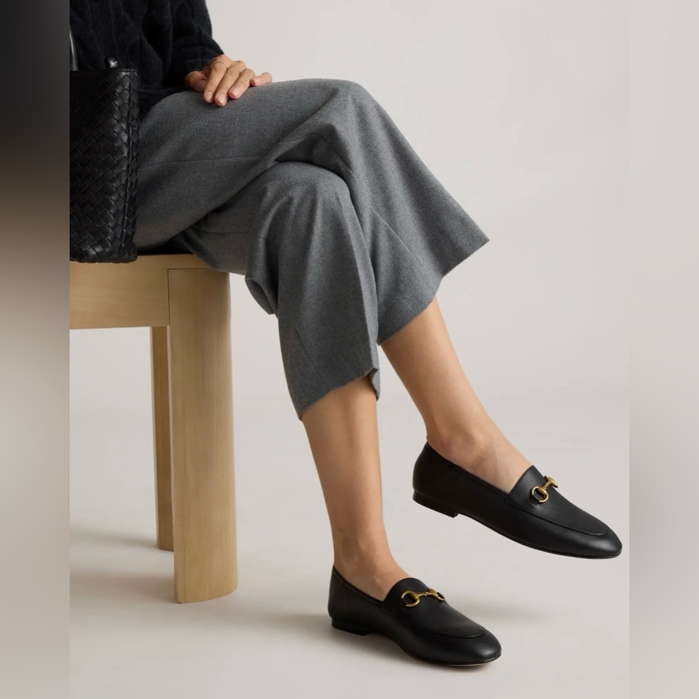 Quince Italian Leather Horsebit Loafer